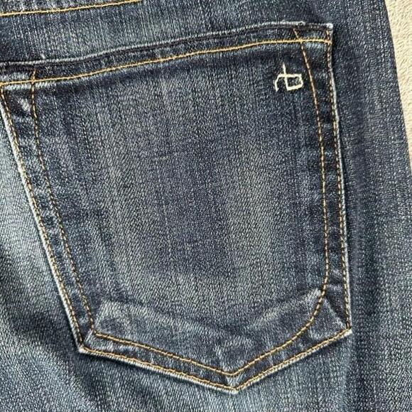 Rag & Bone Jeans Mens 32 USA - American Selvedge Denim Tempest Slim Leg Fit 2 - Picture 11 of 16